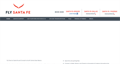 Desktop Screenshot of flysantafe.com